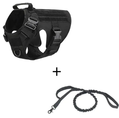 Tactical Dog Harness Set for All Breeds