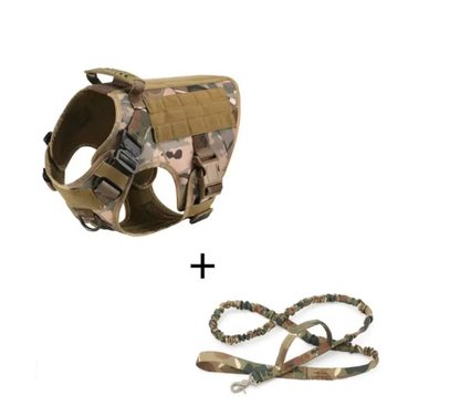 Tactical Dog Harness Set for All Breeds
