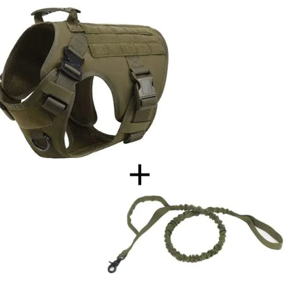Tactical Dog Harness Set for All Breeds