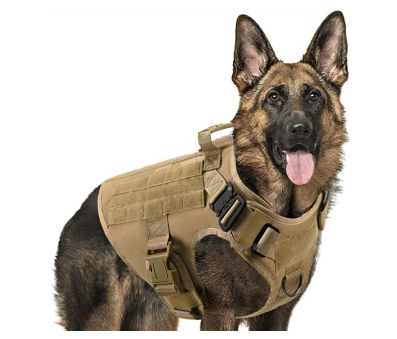 Tactical Dog Harness Set for All Breeds