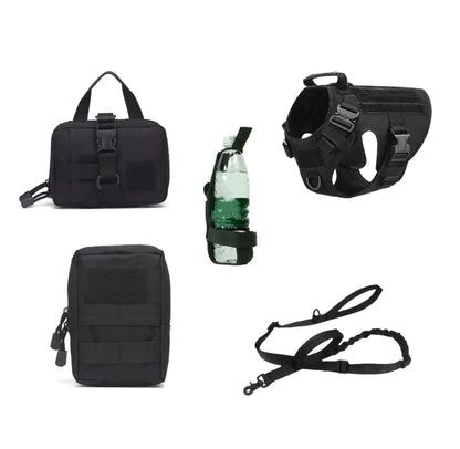 Tactical Dog Harness Set for All Breeds